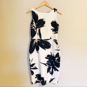MaxMara Floral Print Dress-Size 8